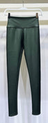 FAUX LEATHER HIGH WAIST LEGGINGS